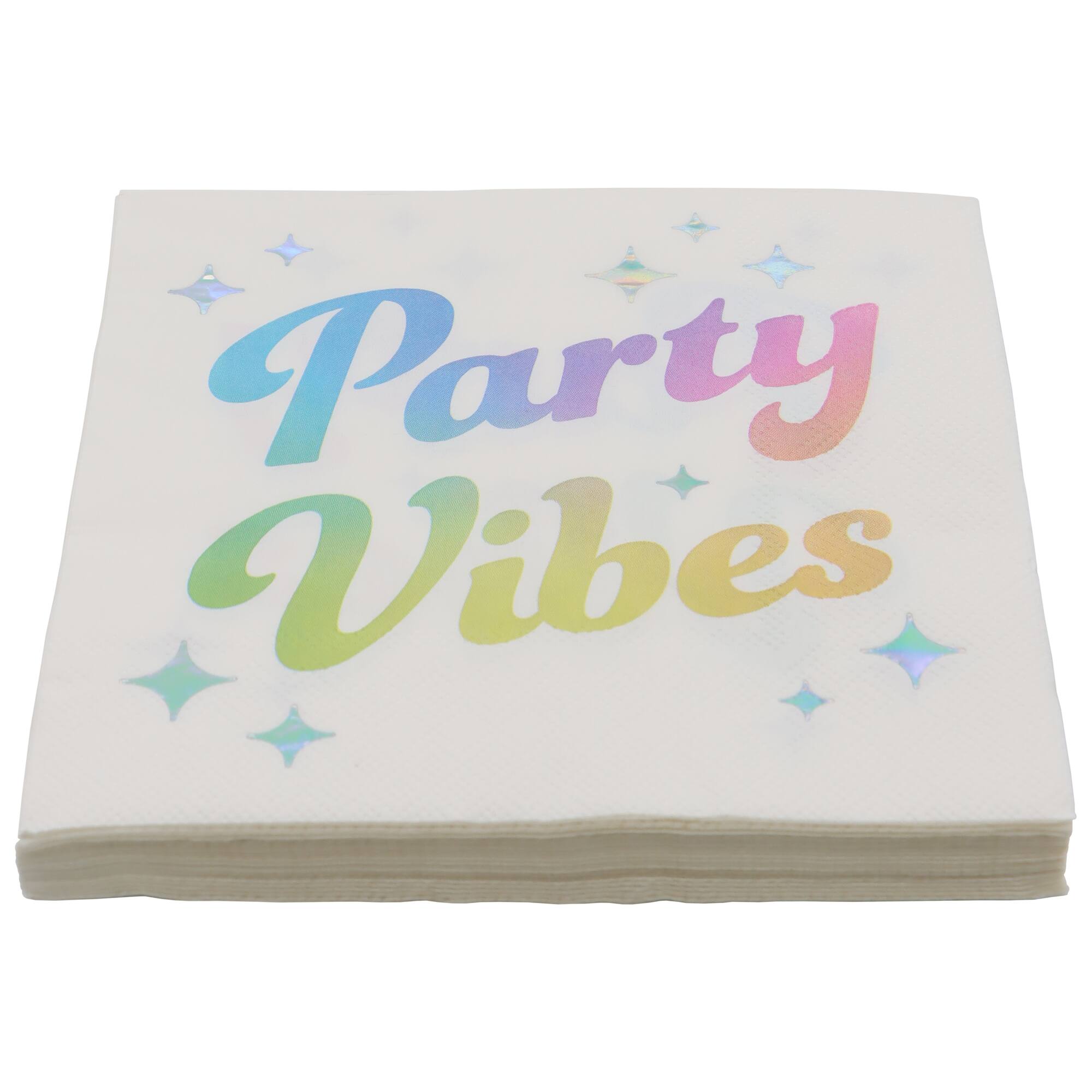 Party Vibes Lunch Napkins, 20ct. by Celebrate It™